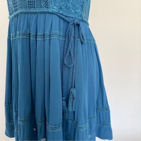 *FREE PEOPLE* Crochet Mini Dress - Picture 3 of 9